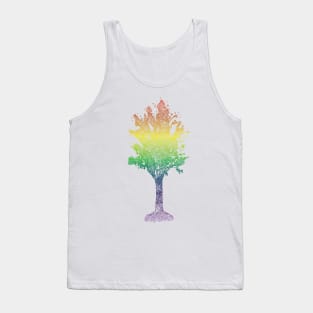 LGBTQIA+ Pride Tree Tank Top